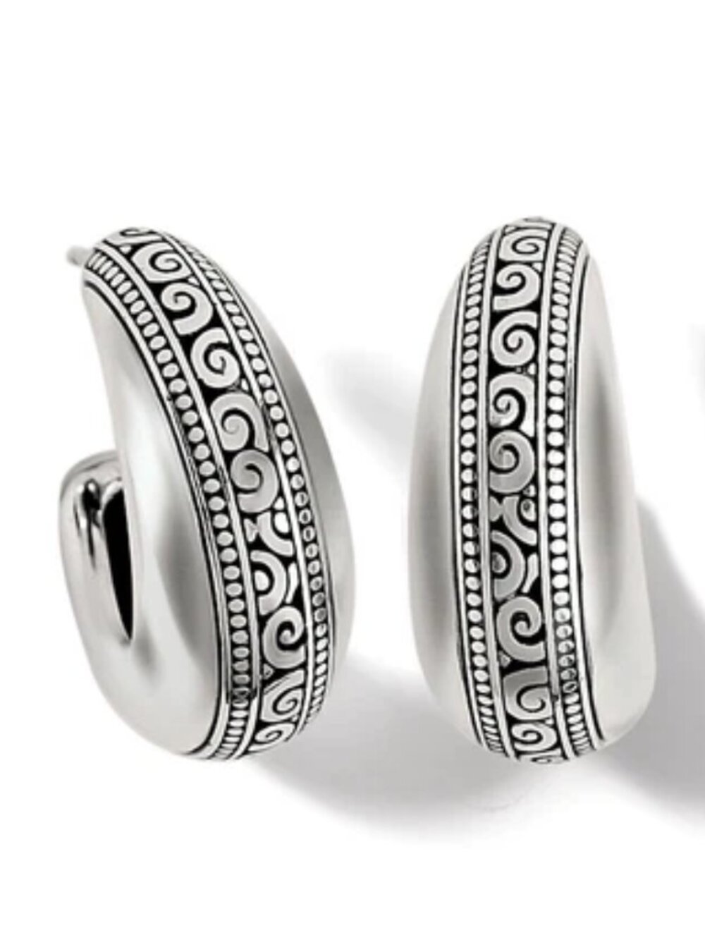 💗Brighton "Mingle Adore" Hoop Post Earrings NWT Dust Bag💗